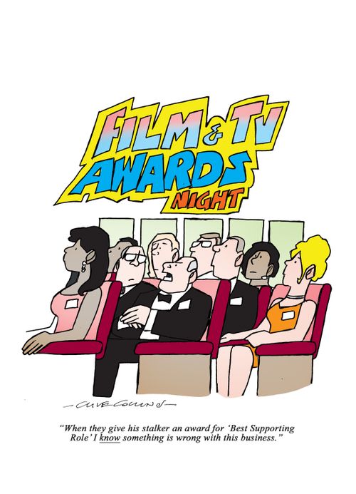 "When they give his stalker an award for 'Best Supporting Role' I know something is wrong with this business."