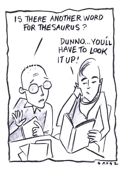 "Is there another word for thesaurus?"