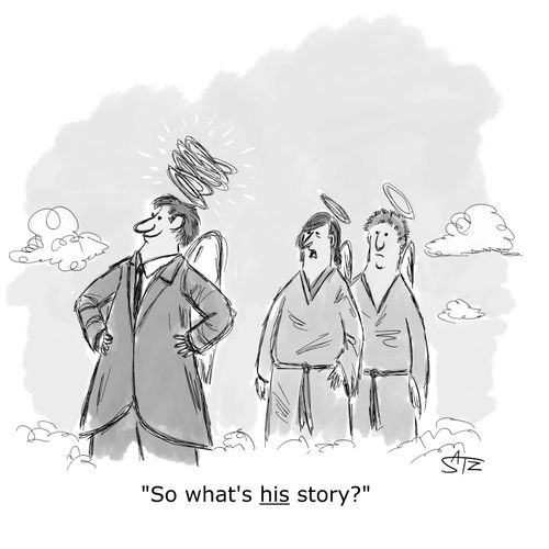 "So what's his story?"