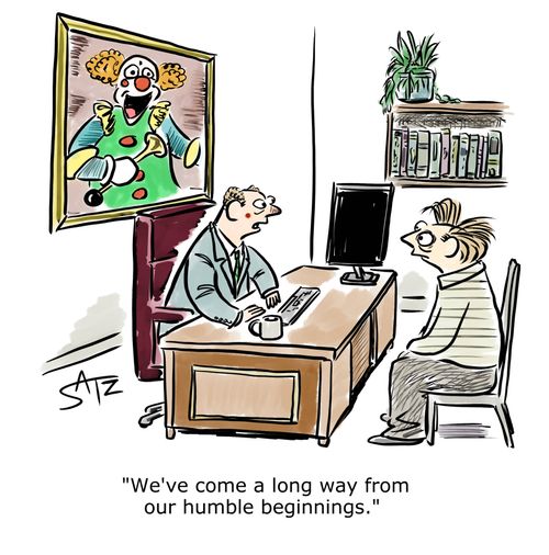 "We've come a long way from our humble beginnings."