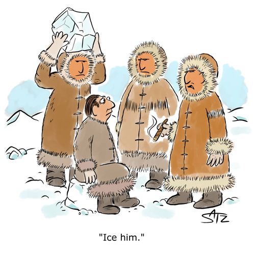 "Ice him."