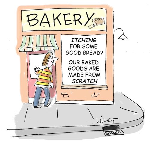 Itching for some good bread? Our baked goods are made from scratch.