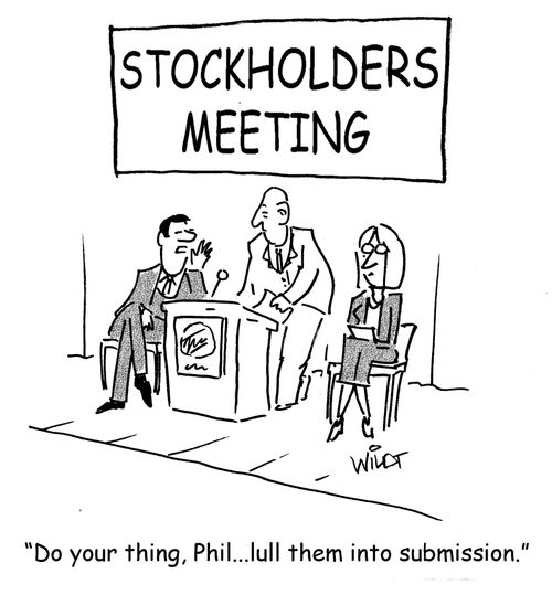 "Do your thing, Phil...lull them into submission."
