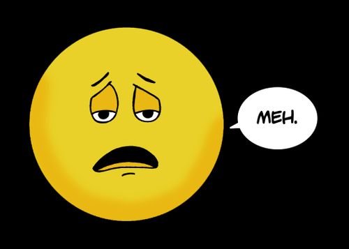 Bored Apathetic Smiley Face Meme