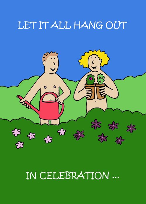 Let It All Hang Out In Celebration. . .