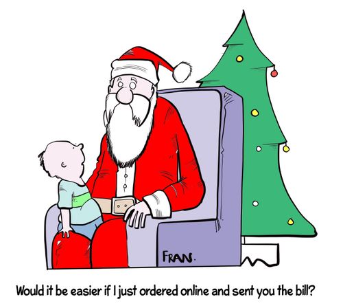"Would it be easier if I just ordered online and sent you the bill?"