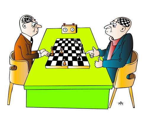 The Chess Master's Brain