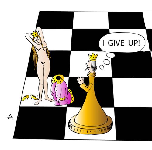 "I give up!"
