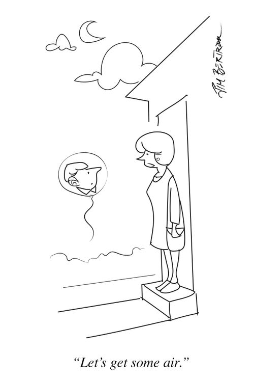 "Let's get some air."