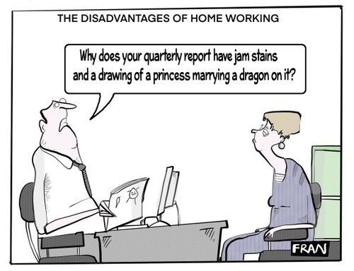 The Disadvantages of Home Working