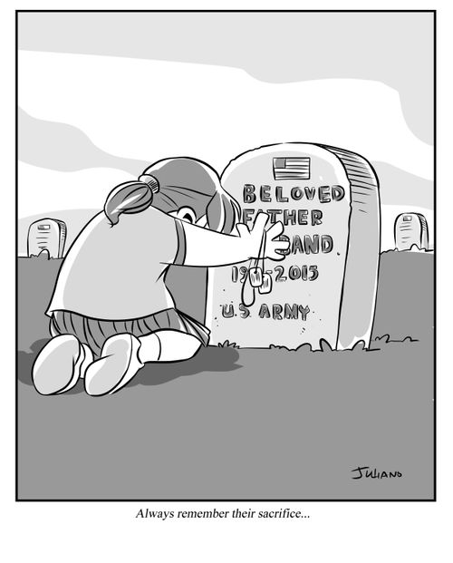 Always Remember Their Sacrifice. . .