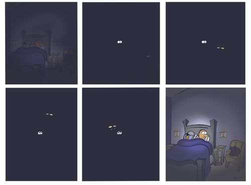 Cat in the Night