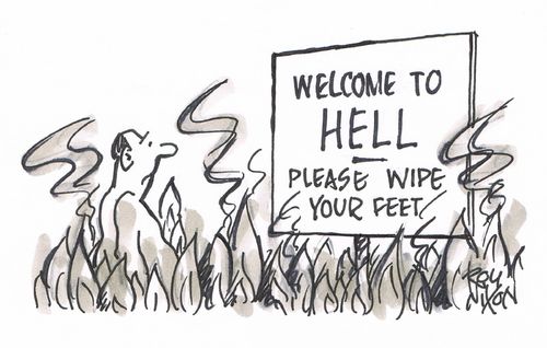 Welcome to Hell - Please Wipe Your Feet