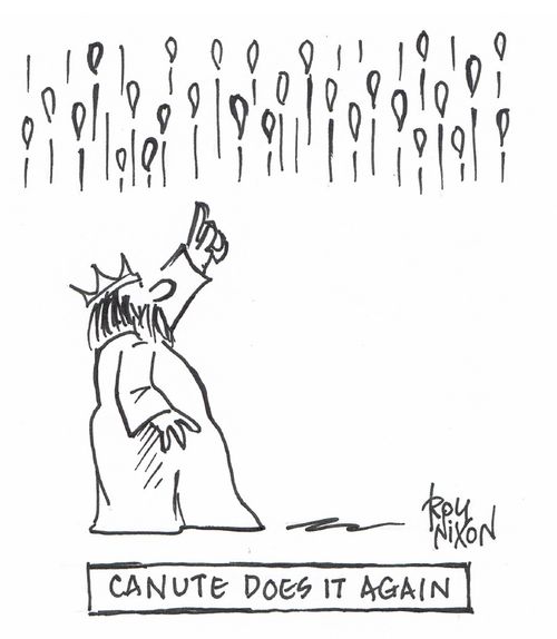 Canute Does It Again