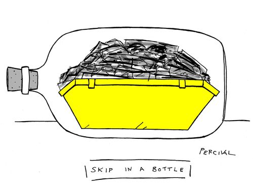 Skip in a bottle