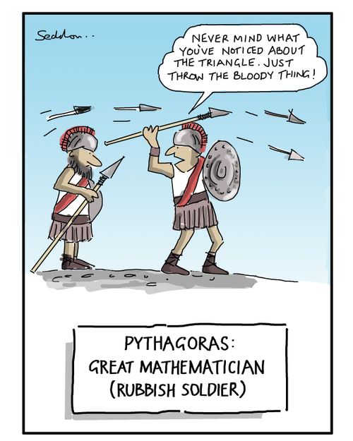 Pythagoras: Great Mathematician (Rubbish Soldier)