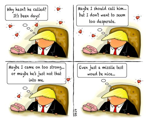 "Why hasn't he called? It's been days!"