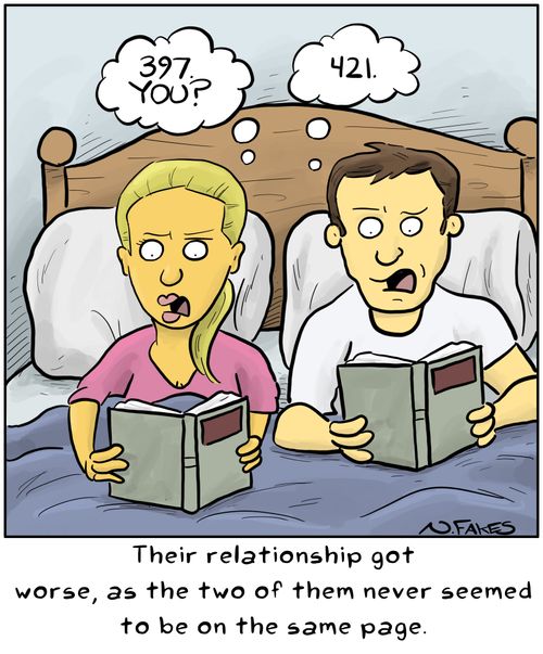 Their relationship got worse, as the two of them never seemed to be on the same page.
