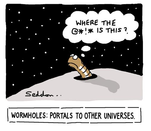 Wormholes: Portals To Other Universes.