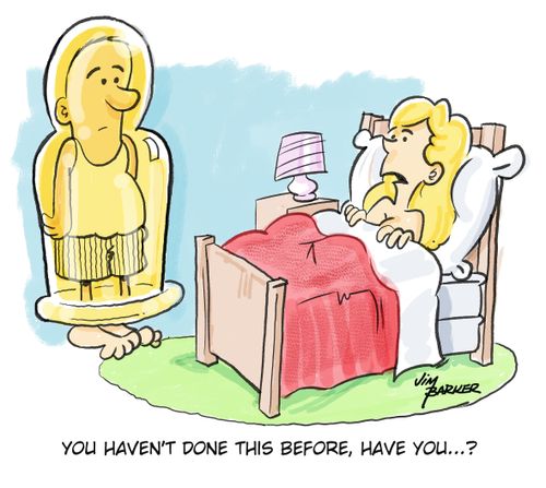 "You haven't done this before, have you...?"