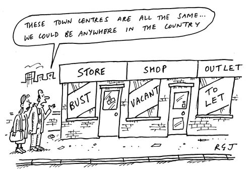 "These two centres are all the same. . . we could be anywhere in the country."