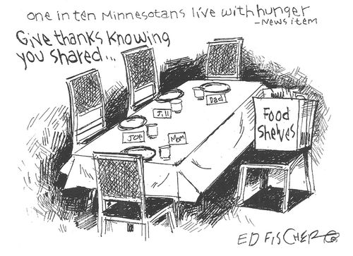 One in ten Minnesotans live with hunger.