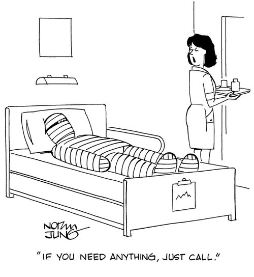 "If you need anything, just call."