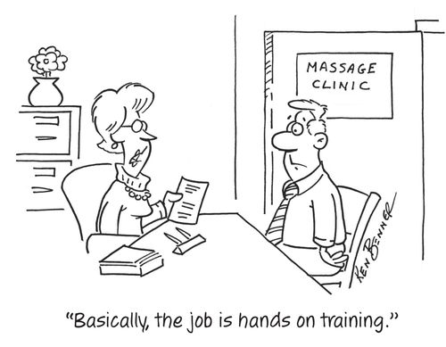 "Basically, the job is hands on training."