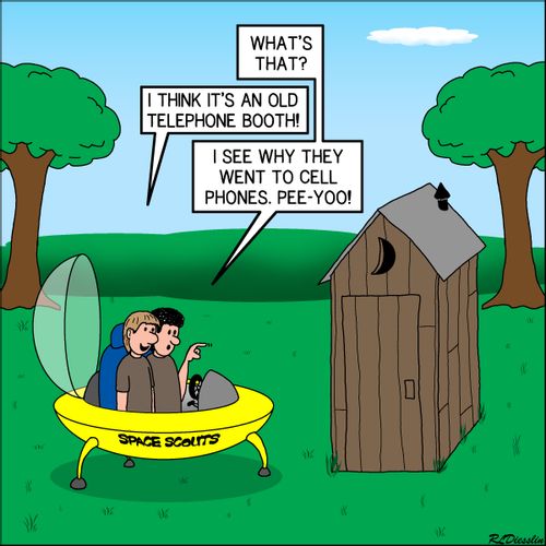 Outhouse or Telephone Booth