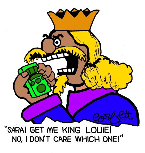 "Sara! Get me King Louie! No, I don't care which one!"