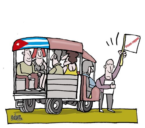 Cuban government bumps private transport prices