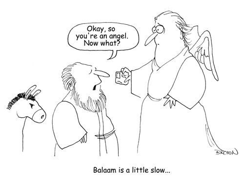 "Okay, so you're an angel.  Now what?"