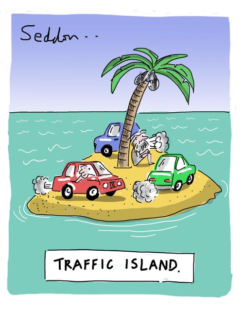 Traffic Island