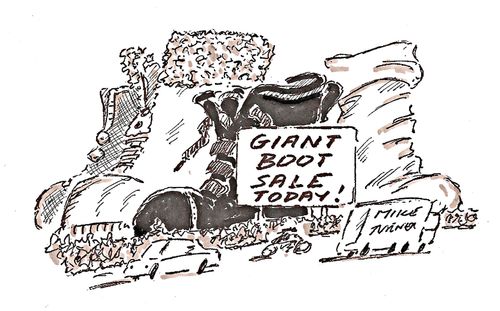 Giant Boot Sale Today