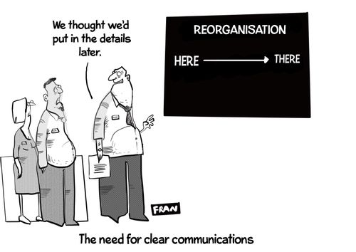 The need for clear communications