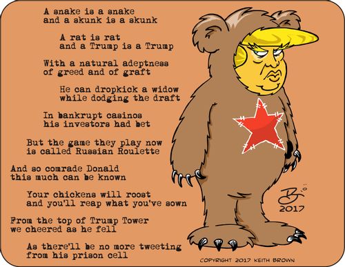 A snake is a snake and a skunk is a skunk...A rat is rat and a Trump is a Trump.