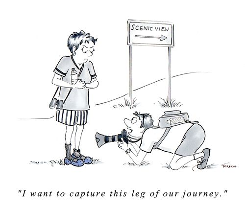"I want to capture this leg of our journey."