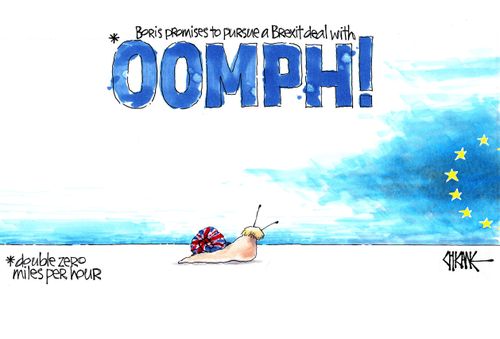 Boris promises to pursue a Brexit deal with OOMPH!