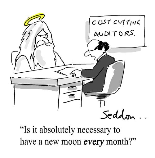 "Is it absolutely necessary to have a new moon every month?"
