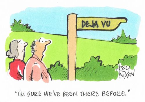 "I'm sure we've been there before."