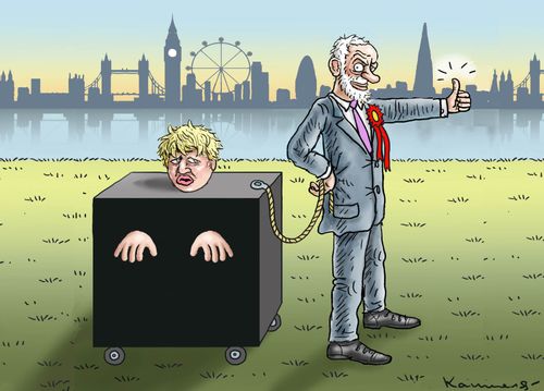 Corbyn and Johnson