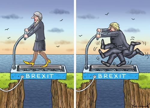 Brexit: May and Boris