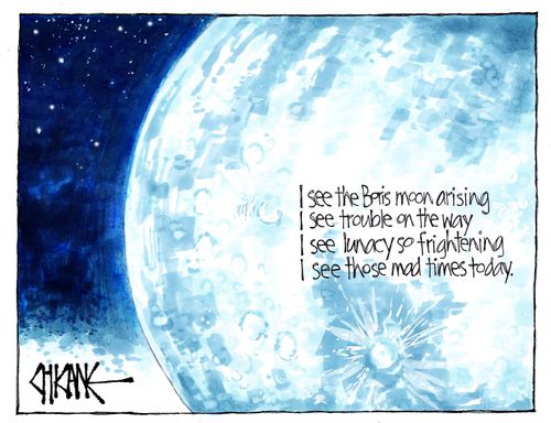 I see the Boris moon arising. . .