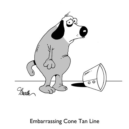 Embarrassing Cone Tan Line