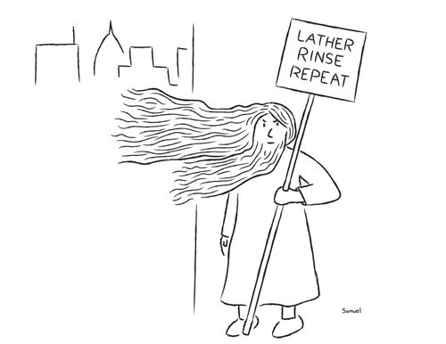 Lather, Rinse, Repeat.