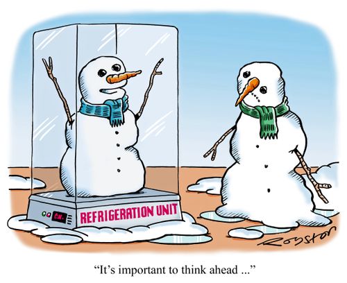 "It's important to think ahead..."