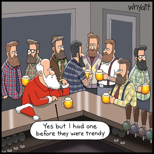 "Yes but I had one before they were trendy."
