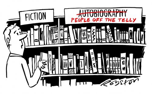 Autobiography changed to "People off the telly"