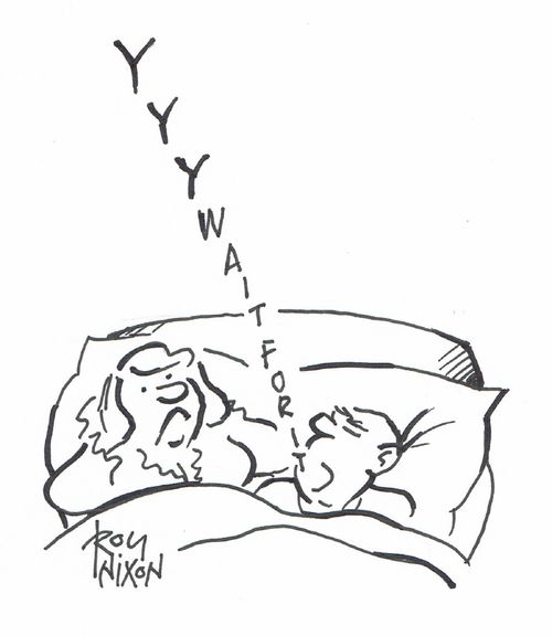 Man Sleeping - YYYWAITFORIT 