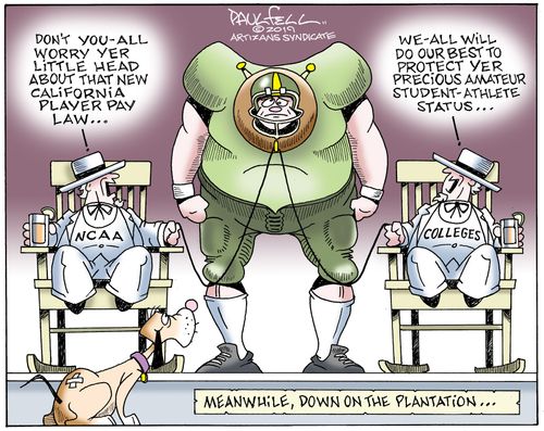 Meanwhile, down on the Plantation. . . .